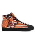 thumbnail image 2 of Multiple Sclerosis Awareness High Top Canvas Shoes Sneakers Black Size 7, 2 of 7