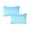 Blue, variant on HOARBOEG Satin Pillowcase Set of 2 Queen Size 20x30 Inches - Cooling Ice Silk Pillow Covers with Envelope Closure, Soft Breathable Pillow Cases