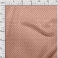 thumbnail image 3 of oneOone Silk Tabby Peach Fabric Leaves Craft Projects Decor Fabric Printed By The Yard 42 Inch Wide, 3 of 4