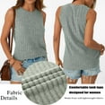 thumbnail image 6 of AviBest 2-Pack Womens Tank Tops 2026 Loose Fit Casual Round Neck Shirts Flowy Sleeveless Summer Tops,S~2XL, 6 of 9