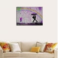 thumbnail image 4 of HFDF Large Rainbow Graffiti Prints Colorful Canvas Wall Art,, for Modern Home Decor 20x16inch Framed, 4 of 7