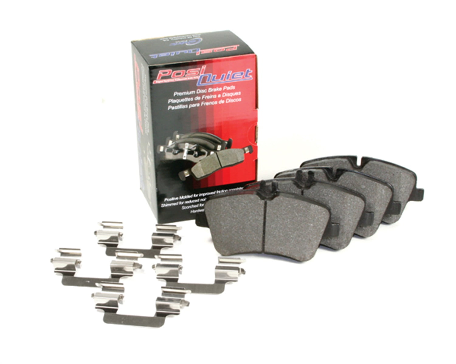 Centric 104.08390 Posi Quiet Semi Met Pads