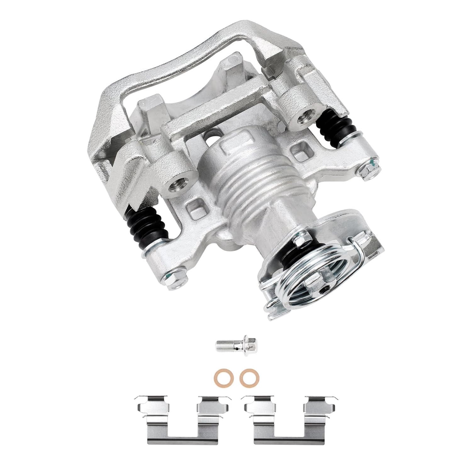Detroit Axle - Rear 2pc Brake Calipers for Chevy Cobalt HHR Malibu Pontiac G5 G6 Pursuit Saturn Aura Ion, 2 Disc Brake Calipers Assembly Replacement