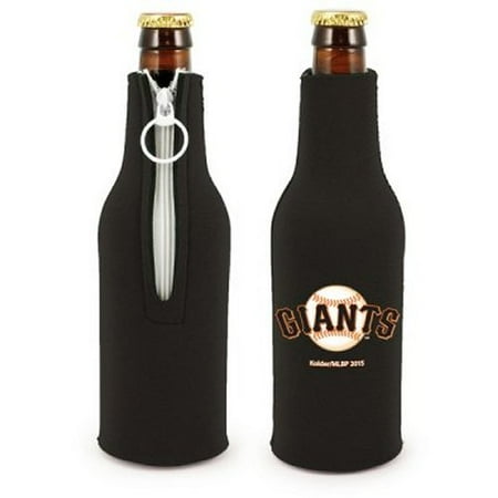 Giants Zipper Bottle Suit - San Francisco Giants Bottle Insulators with Zipper - Set of 2