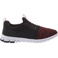 thumbnail image 6 of Deer Stags Kids' Betts Jr. NoSox Bungee Lace Fashion Sneaker - Black/Red - 5.5 Big Kid Medium, 6 of 8