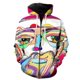 thumbnail image 1 of Sudadera con cremallera y estampado 3D de grafiti para hombre y niño, con estampado abstracto colorido, de manga larga, estilo urbano, 1 of 6