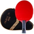 thumbnail image 3 of Table Tennis Paddle 8 Stars Carbon Fiber Single Training for Ping Pong Rackets Long Handle, 3 of 8