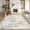 Beige, variant on ZACOO 5'x7' Abstract Area Rug, Machine Washable Ultra Thin Non Slip Carpet for Dorm Home Office Playroom, Grey