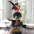 thumbnail image 4 of Muñeca de bruja Farfi, decorativa llamativa, delicada y atractiva, decoración para Festival, adornos de fiesta temática de Halloween para Halloween, 4 of 5