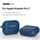 thumbnail image 2 of Audífonos Funda de silicona resistente al agua para Apple Airpods Pro 2 (azul oscuro), 2 of 4