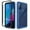 Darkblue, variant on Clear Case for Motorola Moto G Play 2023, Hybrid Rugged PC Soft TPU Dual-Layers Military Grade Shockproof Anti-Slip Cover High-Transparency Lens Protection Non-Yellowing Anti-Slip Case, Black