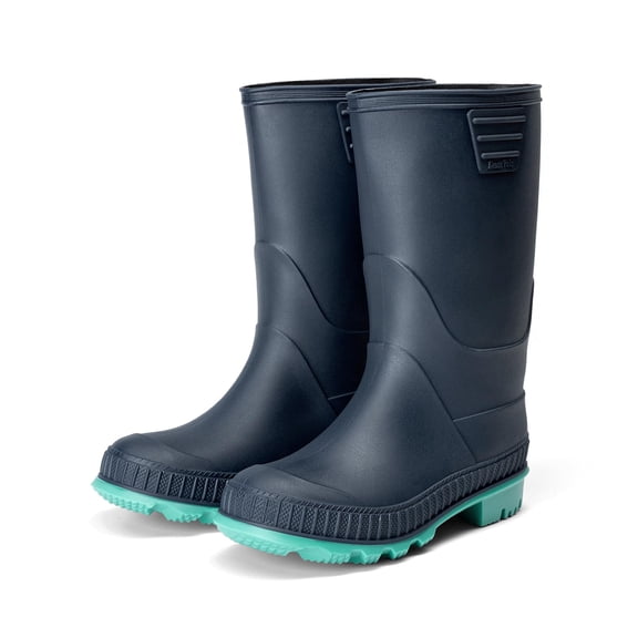Botas de Lluvia para Niños DREAM PAIRS Talla 2 Verde Marino Antideslizantes
