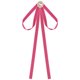 thumbnail image 1 of Pin de broche para mujer, lazo de satén con perla para fiesta de boda, talla única, rojo rosa, 1 of 5