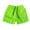 Fluorescent Green, variant on Ersazi Men's Casual Bermuda Drawstring Breathable Solid Shorts, Black, M