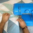 thumbnail image 3 of Janome Blue Couture Easy-to-Use Sewing Machine with Interior Metal Frame, Bobbin Diagram, Tutorial Videos, Made with Beginners in Mind!, 3 of 4