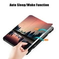 thumbnail image 3 of Dteck Case for Lenovo Tab M10 Case 10.1 Inch 3rd Gen 2022 (TB-328F),Magnetic Auto Sleep/Wake Leather Tri-fold Folio Slim Case Hybrid Kickstand Cover,Forest, 3 of 6