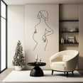 thumbnail image 5 of LaModaHome Metal Wall Art, Christmas Gift, Abstract Pregnant Woman, Maternity Wall Decor, Festive Home Art, Mom To Be Gift, Baby Bump ArtHome Decoration Gift -21.7"x43.3"/55x110cm, 5 of 5