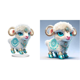 thumbnail image 1 of Kit Adorno Escritorio Con Pintura Diamantes Cabra Del Zodiaco para Oficina, 1 of 8