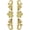 Gold A, variant on CATPAN 2Pcs Golden Welcoming Pine Cabinet Handles, Vintage Drawer Pulls,Antique Decorative Hardware Knobs,Elegant and beautiful handle,Suitable for Furniture Dresser Wardrobe