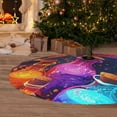 thumbnail image 6 of Pofeuu Colorful Potion Bottles Magic Print Christmas Tree Skirt, Merry Christmas Skirt Xmas Tree Ornaments for Xmas Holiday Party Decorations-36", 6 of 7