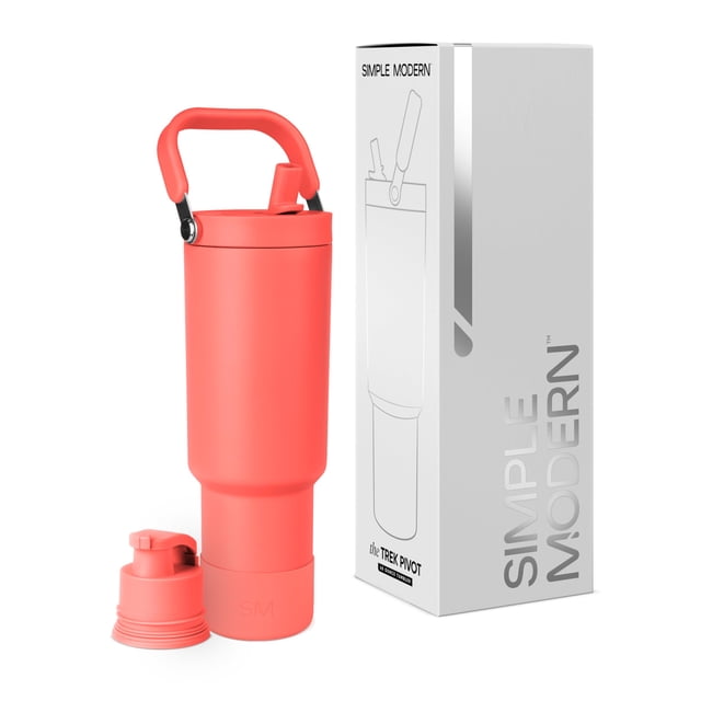 Botella de agua Simple Modern Trek Pivot 1.2 L con asa