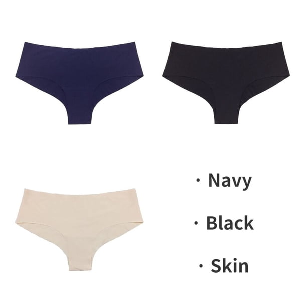 TrowBridge 3 unids/set bragas sin costuras para mujer, ropa interior deportiva transpirable, bragas cómodas para niñas, lencería Sexy, calzoncillos de satén Tan Jianjun unisex