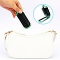 thumbnail image 5 of OPALESQUE 2 Pcs Travel Hair Brush, Folding Hair Brush with Mini Mirror, Compact Hair Brushes Hair Styling Tools for Gym, Trip, Purse, Swimming, green & blue, 5 of 7