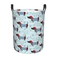 thumbnail image 1 of Bingfone Dachshund Dog Puppy for Waterproof Foldable Laundry Hamper Bucket with Handles for Storage Bin,Clothes Hamper-Small, 1 of 6
