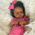 thumbnail image 2 of iCradle Lifelike Reborn Sleeping Dolls Girl 19 inch 48 cm Realistic Newborn Baby Dolls Cuddly Soft Cloth Body Girl Boy Toddler Dolls Gift Set, 2 of 5