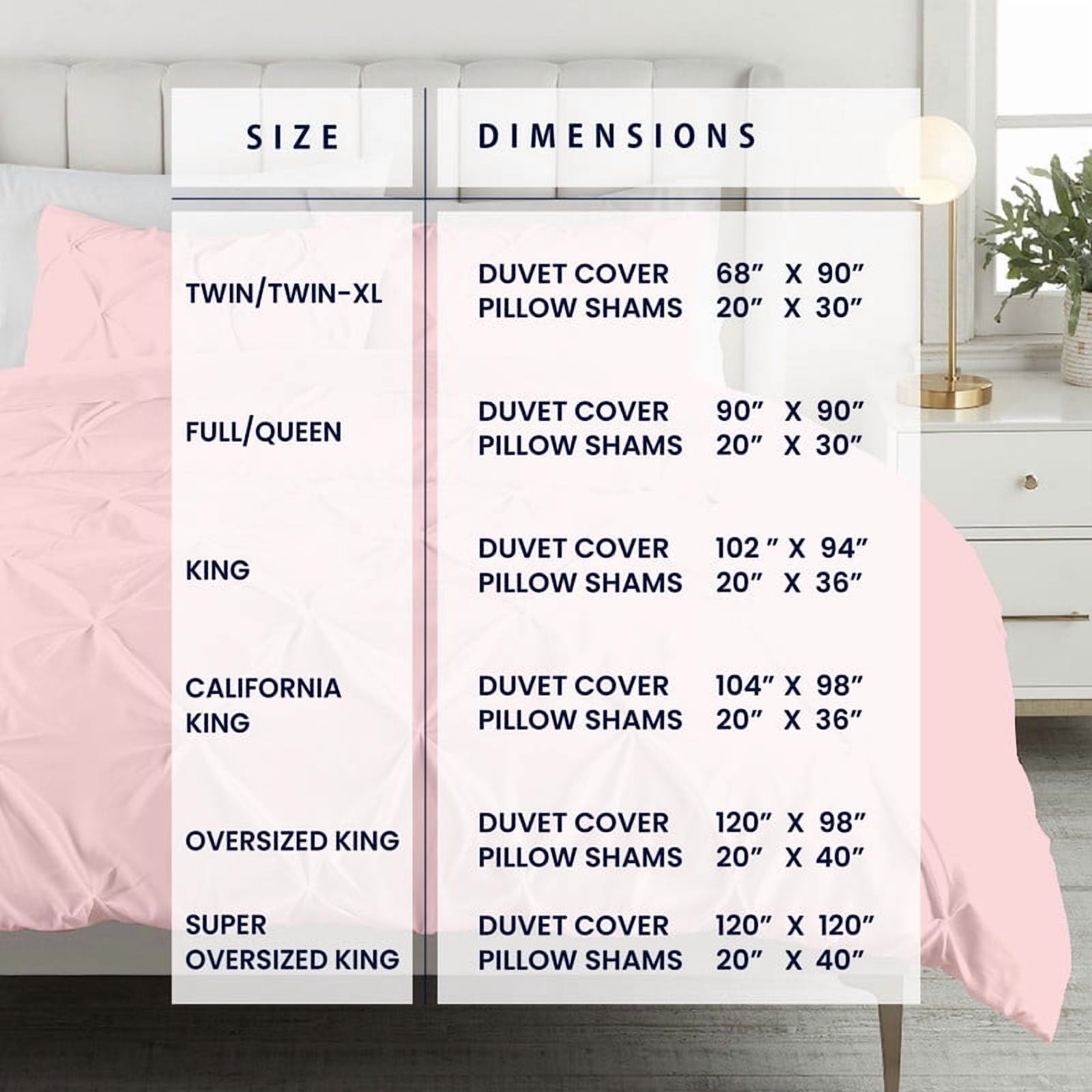 Kotton Culture 600TC 1Pc Pinch Pleated Duvet Cover Only 100% Egyptian Cotton (Blush, Super Oversized King)