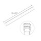 thumbnail image 2 of Tubo Redondo Rígido Claro de Acrílico Uxcell 4mm(5/32") ID 8mm(5/16") OD 6" para Lámparas y Faroles, Sistema de Refrigeración por Agua, 1/2" x 5/8",6", 2 of 5
