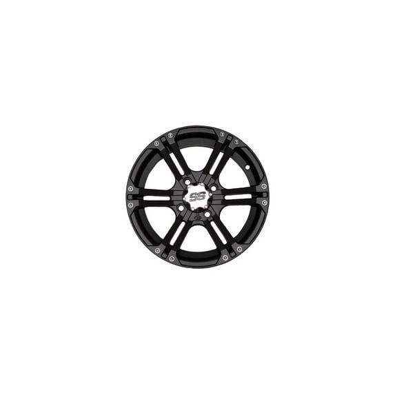 ITP SS212 Alloy Series Wheel 14x6 4.0 + 2.0 Matte Black 4/137 Compatible With Kawasaki Mule SX 4X4 XC 2021