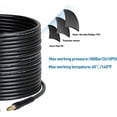 thumbnail image 5 of High-Pressure Washer Hose Extension, Abrasion Resistant, Universal Fitting, Lightweight Polyester Braid, Cold Water Applications, Accessory for Multiple Models (10 M), 5 of 5
