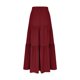 thumbnail image 4 of Faldas Elásticas de la Cintura para las Mujeres Color Sólido de la Longitud Del Tobillo de la Falda Maxi Casual Spring, Faldas Casuales para las Mujeres de Verano, 4 of 9