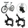 thumbnail image 1 of Alritz Bike Brake Pads Set,Road Bicycle Brake Caliper Set, 1 Pair Road Bike V Shape Mechanical Dual- Brake Set Repair Parts Accessory, 1 of 8