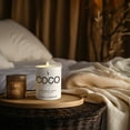 thumbnail image 3 of Stone Candles COCO11BC 11 oz Coconut Candle - Black Currant, 3 of 15