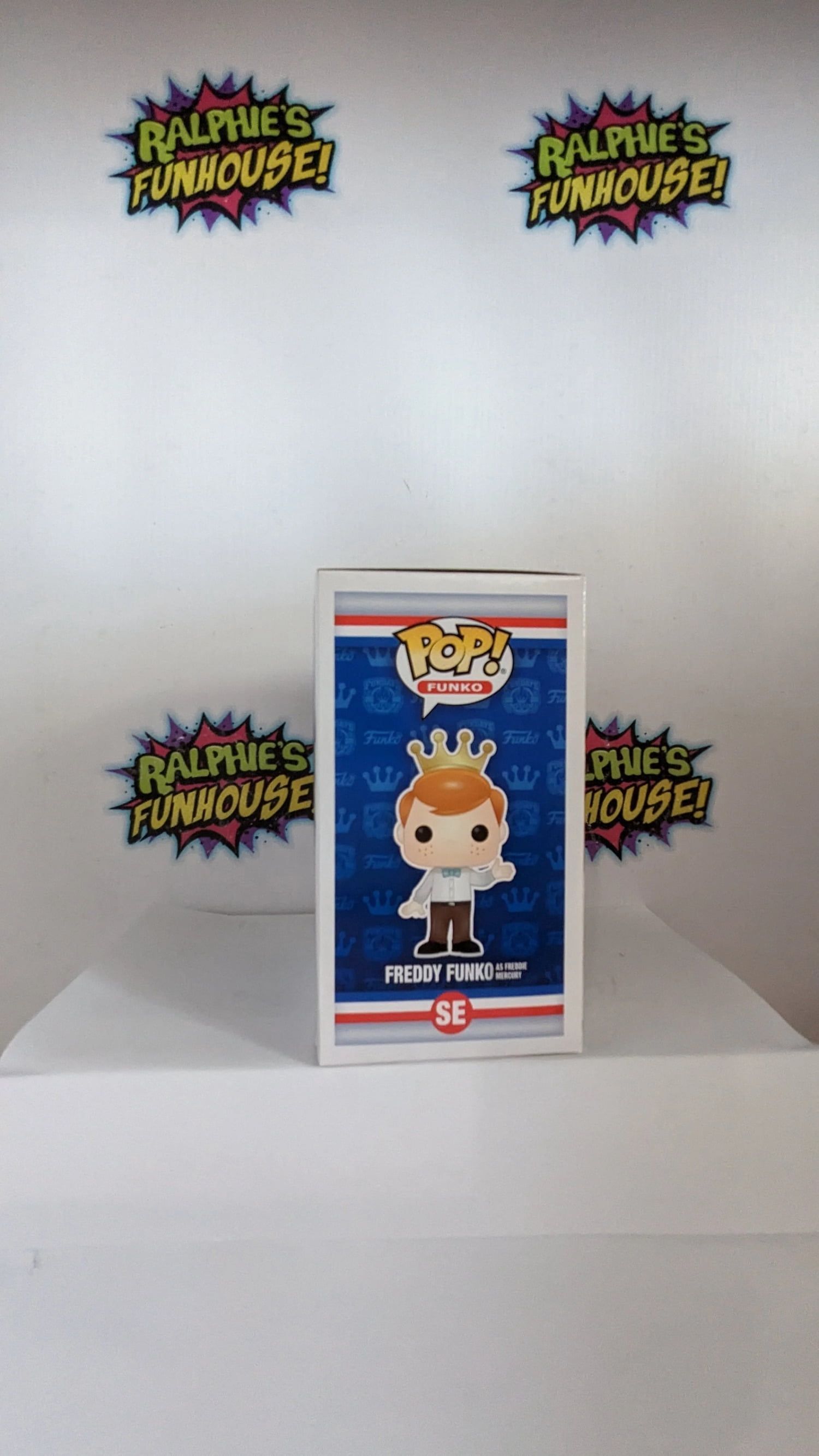 Funko POP! Fundays Freddy Funko as Freddie Mercury SE LE 2000 [Metallic] Exclusive
