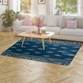 thumbnail image 4 of Bandana Pattern Carpet Style Living Room Bedroom Soft Comfy Rug Modern 3d Entry Door Mats Household 23.6"x35", 4 of 7