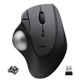 thumbnail image 1 of Trackball ELECOM Ergonomic Comfort IST inalámbrico 2,4 GHz negro, 1 of 9