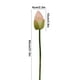 thumbnail image 3 of Simulación Plástica 1 unidad de arreglo floral artificial de plástico rosa pequeño para decoración del hogar,sala de Buda,mesa de comedor,mueble de TV,pecera Rkxzt, 3 of 9