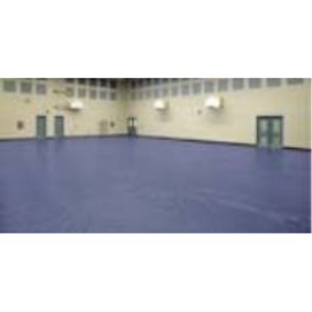 20ft X 40ft Heavy Duty Premium Silver 6 Oz Poly Gym Floor Cover