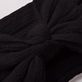 thumbnail image 4 of ZACPNCV Baby Headband Newborn Infant Toddler Nylon Hairbands Cute Soft Beanie Headwrap Hair Accessories Black Free Size, 4 of 5