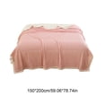 thumbnail image 3 of Blankets Throws Polyester Fiber Summer Blanket Summer Solid Color Ice Silked Touch Thin Quilt Air Conditioning Quilt Soft And Breathable Washable Summer Cool Quilt, 3 of 6