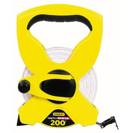 Open Reel Long Steel Tape - Stanley 34-793 200' Open Reel Tape Measure