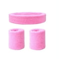 thumbnail image 2 of Sweatband Set 1 Headband and 2 Wristbands for Sports & More Casual Pants for Women Work, 2 of 2
