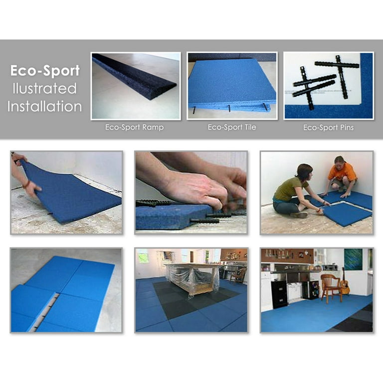 Rubber-Cal Eco-Sport 3/4 in. x 20 in. x 20 in. Terra Cotta Interlocking Rubber Tiles (5-Pack, 14 sq. ft.) Rubber-Cal Eco-Sport 3/4 in. x 20 in. x 20 in. Terra Cotta Interlocking Rubber Tiles (5-Pack, 14 sq. ft.)