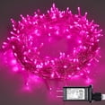 thumbnail image 1 of Cadena de luces LED ILLUMINEW 300, rosas, 108 pies, impermeables para exteriores, 1 of 6