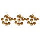 thumbnail image 5 of Moyic 200pcs / set Pétalos artificiales de larga duración - Elegantes para decoraciones de bodas y cumpleaños B28Marrón amarillento Type1 NO1, 5 of 6