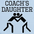 thumbnail image 2 of CafePress - Wrestling Coachs Daughter Body Suit - Baby Light Bodysuit, Size Newborn - 24 Months, 2 of 4