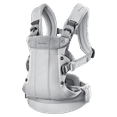 thumbnail image 1 of BabyBjorn Baby Carrier Harmony, Maille 3D, Argent, 1 of 7